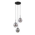 Lampa wisząca Meolo PND-40825-3-BK Italux