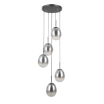 Lampa wisząca Meolo PND-40825-5-BK Italux
