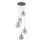 Lampa wisząca Meolo PND-40825-5-BK Italux