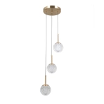 Lampa wisząca Padri PND-40827-3-HBR-CL ITALUX