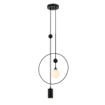 Lampa wisząca Trosti PND-428892-BK ITALUX