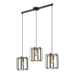 Lampa wisząca Primero PND-44003-3-BK-GD Italux - zdjęcie produktu