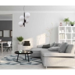 Lampa wisząca Riga PND-44213-4A-SBL Italux - zdjęcie produktu