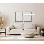 Lampa wisząca Rinot PND-45372-4-WH-CL Italux