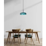 Lampa wisząca Colle PND-48529-BK-BLU Italux - zdjęcie 3