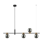 kinkiecik.pl Bletter Lampa wisząca PND-5225-4-BK-SG ITALUX