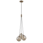 Lampa wisząca Perlos PND-54456-3-HB-AMB ITALUX
