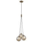 Lampa wisząca Perlos PND-54456-3-HB-AMB ITALUX