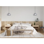 Lampa wisząca Ainale PND-54637-1-BK-SG Italux - zdjęcie 3