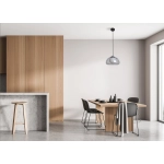 Lampa wisząca Ainale PND-54637-1-BK-SG Italux - zdjęcie 4