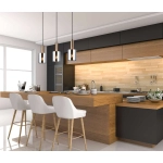 Lampa wisząca Sardo PND-5581-3-BRO+SG Italux - zdjęcie 2