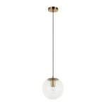 Lampa wisząca Sarpo PND-58867-1S-BK-BRO Italux