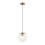 Lampa wisząca Sarpo PND-58867-1S-BK-BRO Italux