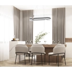 Lampa wisząca Sopla PND-63728-56W-3K-BK-GD Italux