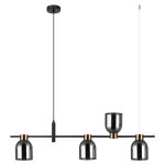 Lampa wisząca Servio PND-66892-4-BK-SG ITALUX - zdjęcie produktu