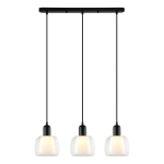 kinkiecik.pl Lampa wisząca Lamezia PND-67594-3-BK+CL Italux