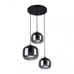 Lampa wisząca Calto PND-67705-3-BK-SG ITALUX