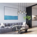 Aina Lampa wisząca PND-74889-5-BK Italux - zdjęcie produktu