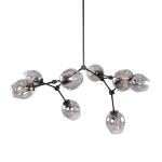 Lampa wisząca Ferral PND-75075-8-BK-SG ITALUX