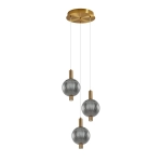 Lampa wisząca Lenti PND-83631-3-BRO-SG ITALUX