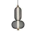 Lampa wisząca Marco PND-84283-2-BK Italux