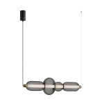 Lampa wisząca Marco PND-84283-4-BK Italux