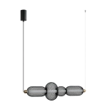 Lampa wisząca Marco PND-84283-4-BK Italux