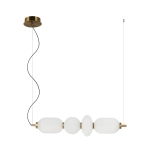 Lampa wisząca Nico PND-8545-4H-AB-WH ITALUX