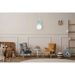 Lampa wisząca Latera PND-94331-1S-BLU Italux - zdjęcie 2