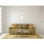 Lampa wisząca Evans PND-94981V-3A-GD Italux - zdjęcie 2