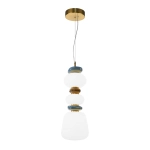 Lampa wisząca Evans PND-94981V-3B-GD ITALUX