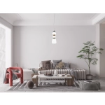 Lampa wisząca Evans PND-94981V-3B-GD Italux - zdjęcie 3