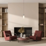 Lampa wisząca Santos PND-95331-1-BK Italux - zdjęcie 5