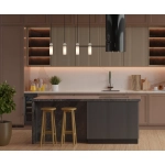 Lampa wisząca Santos PND-95331-4-BK Italux - zdjęcie 4