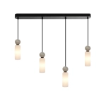 Lampa wisząca Santos PND-95331-4-BK ITALUX