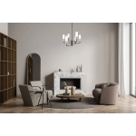 Lampa wisząca Santos PND-95331-6-BK Italux - zdjęcie 3