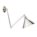 Lampa sufitowa/ścienna Provence – 1 źródło światła – Polerowany nikiel PV-GWP-PN Elstead Lighting