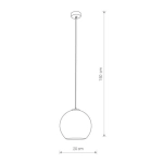 Lampa wisząca POLARIS SMOKED 9060 Nowodvorski - zdjęcie dodatkowe 2