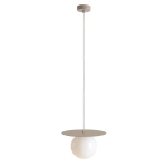 LAMPA WISZĄCA LOOP BEIGE M 1125G17_M Aldex - zdjęcie produktu