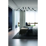 Quoto - lampa wisząca LED czarny mat 342601-30 REALITY