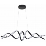Quoto - lampa wisząca LED czarny mat 342601-30 REALITY