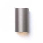 RON W 15/25 ścienna Monaco gołębio szara/srebrne PVC 230V LED E27 15W R11586 Rendl light studio