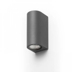 ZACK II antracyt 230V LED 2x3W 58° IP54 3000K R12022 Rendl light studio