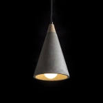 HEIDI wisząca beton/drewno 230V LED E27 11W R12380 Rendl light studio