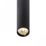 RIGA 28 wisząca czarna 230V LED 6W 38° 3000K R12459 Rendl light studio