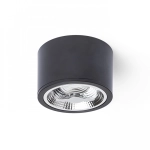 KELLY LED DIMM sufitowa czarna 230V LED 15W 45° 3000K R12634 Rendl light studio