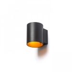 TUBA W ścienna czarna matowa /złota 230V LED G9 5W R12740 Rendl light studio