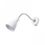 KAYA ścienna biała nikiel mat 230V LED E27 15W R12898 Rendl light studio