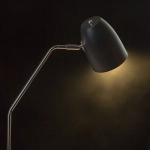 PRAGMA podłogowa czarna chrom 230V LED E27 11W R12989 Rendl light studio