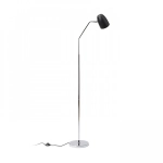PRAGMA podłogowa czarna chrom 230V LED E27 11W R12989 Rendl light studio